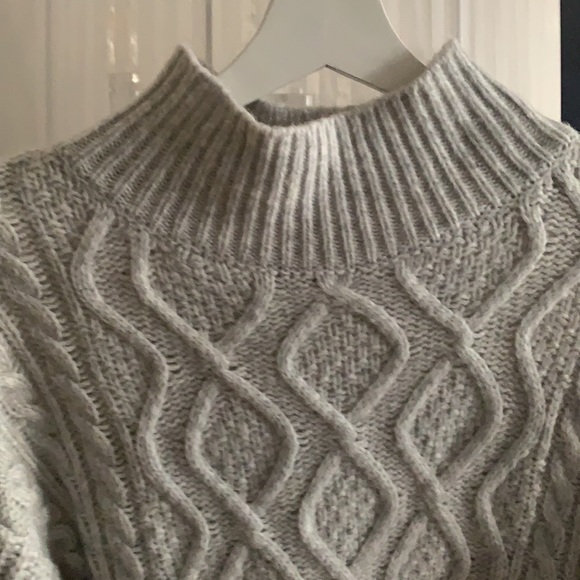 Grey winter sweater - Picture 3 of 4